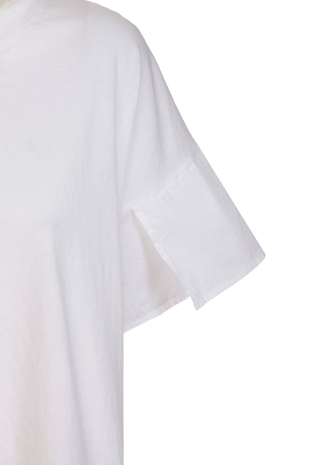 shop ROBERTO COLLINA Saldi T-shirt: Roberto Collina T-shirt in cotone, bianco.
Maniche corte con apertura.
Scollo rotondo.
Regular fit.
Composizione: 100% cotone.
Made in Italy.. E52121-E5201 number 655572
